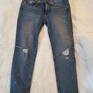 COPY - Rag and Bone New York, Dre Low-Rise Slim Boyfriend Jean.Ladies size 27